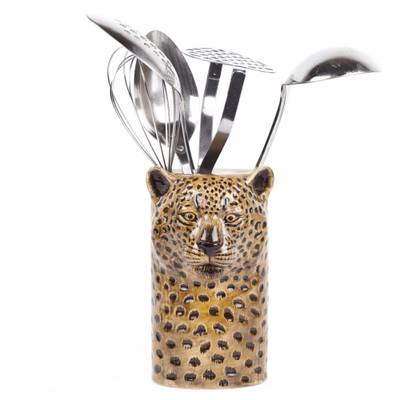 Leopard vase/redskaps boks