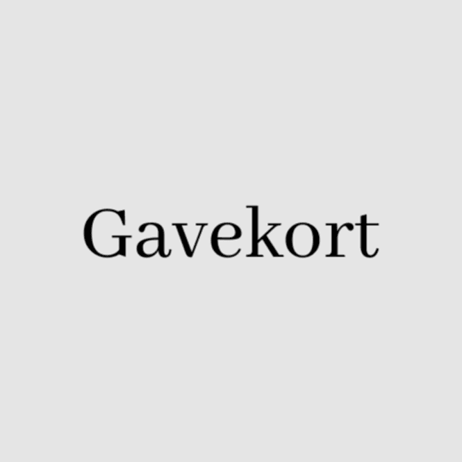Hovedbilde Gavekort