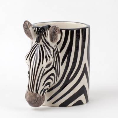 Sebra vase/blyantboks